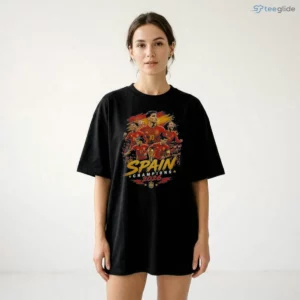 Official Spain Soccer Champions FIFA 2026 Shirt Spanish Football Player 1 official spain soccer champions fifa 2026 shirt spanish football player 2