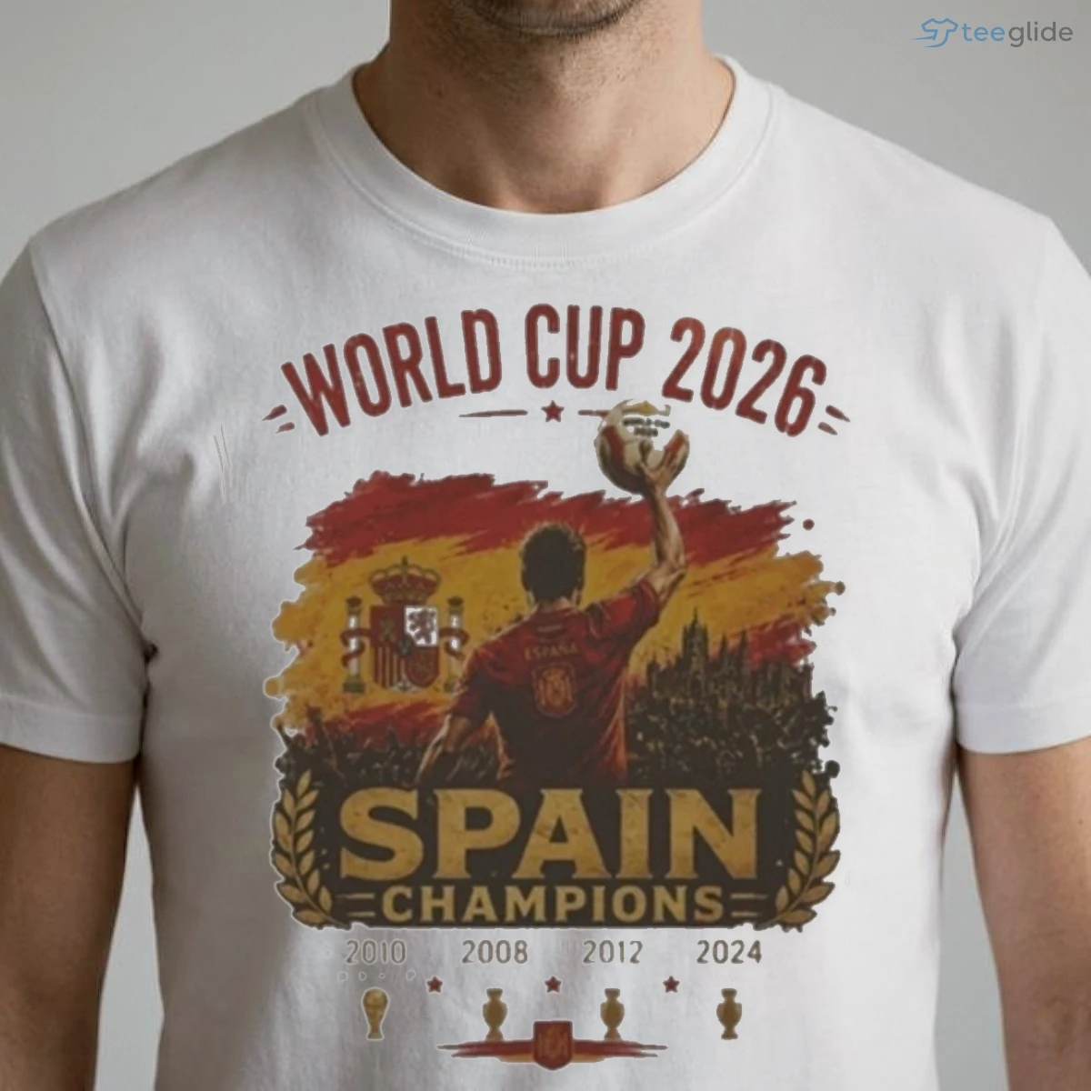 official spain world cup 2026 soccer 2010 2008 2012 2024 spain champions t shirt 1 official spain world cup 2026 soccer 2010 2008 2012 2024 spain champions t shirt 1