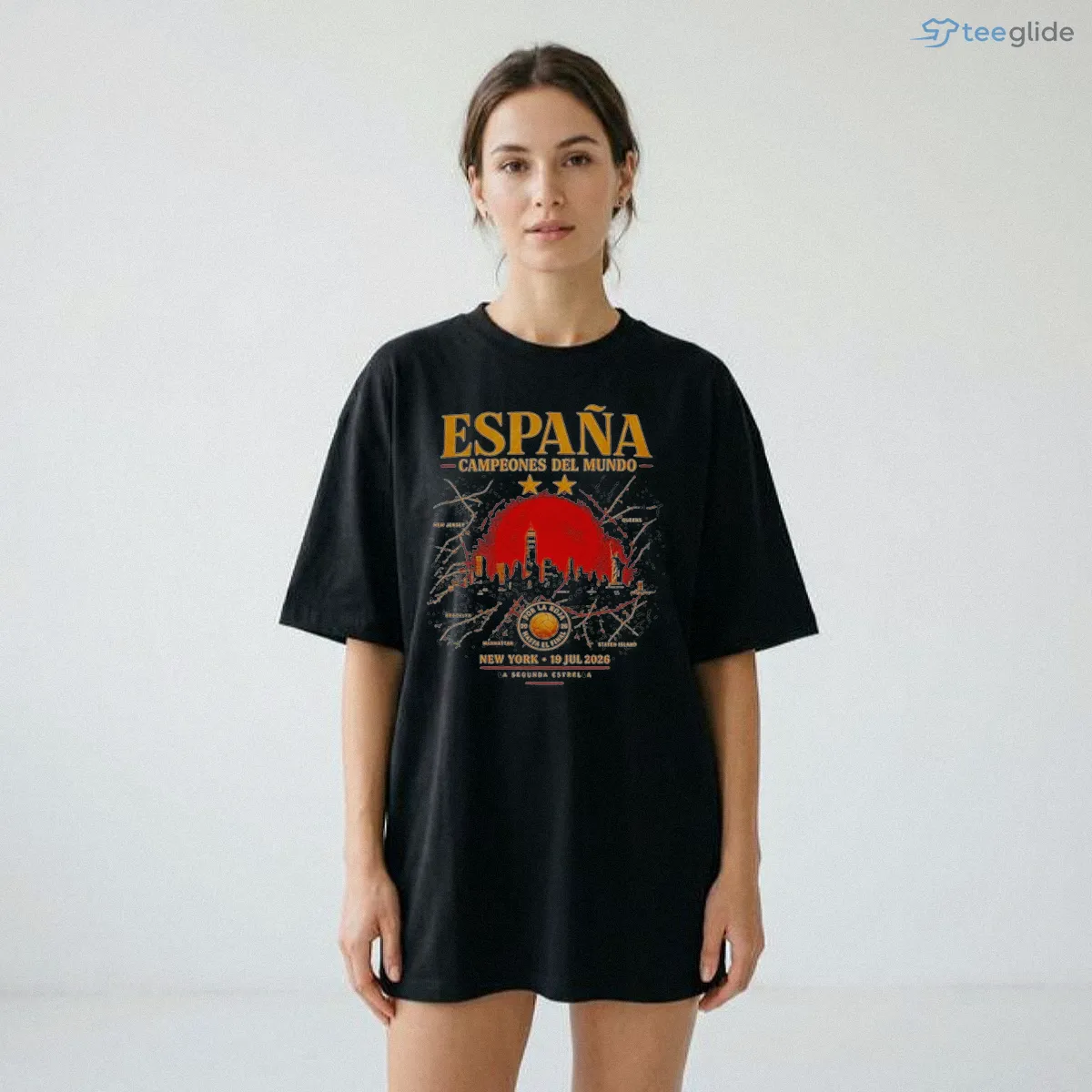 Official Spain World Cup Champions 2026 Shirt 8 Official Spain World Cup Champions 2026 Shirt - Front View