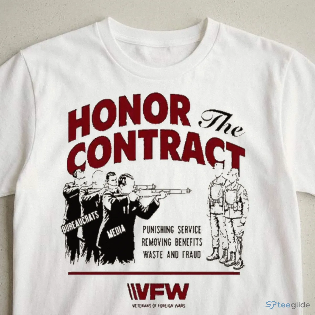official vfw honor the contract veterans of foreign wars political shirt 3 official vfw honor the contract veterans of foreign wars political shirt 3