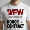 official vfw veterans of foreign wars honor the contract shirt 1