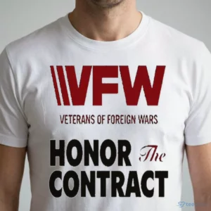 official vfw veterans of foreign wars honor the contract shirt 1
