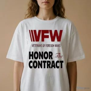 official vfw veterans of foreign wars honor the contract shirt 2