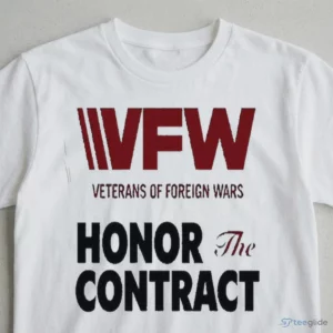 official vfw veterans of foreign wars honor the contract shirt 3