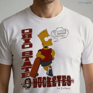 original bart the simpsons ohio state buckeyes cartoon shirt 1
