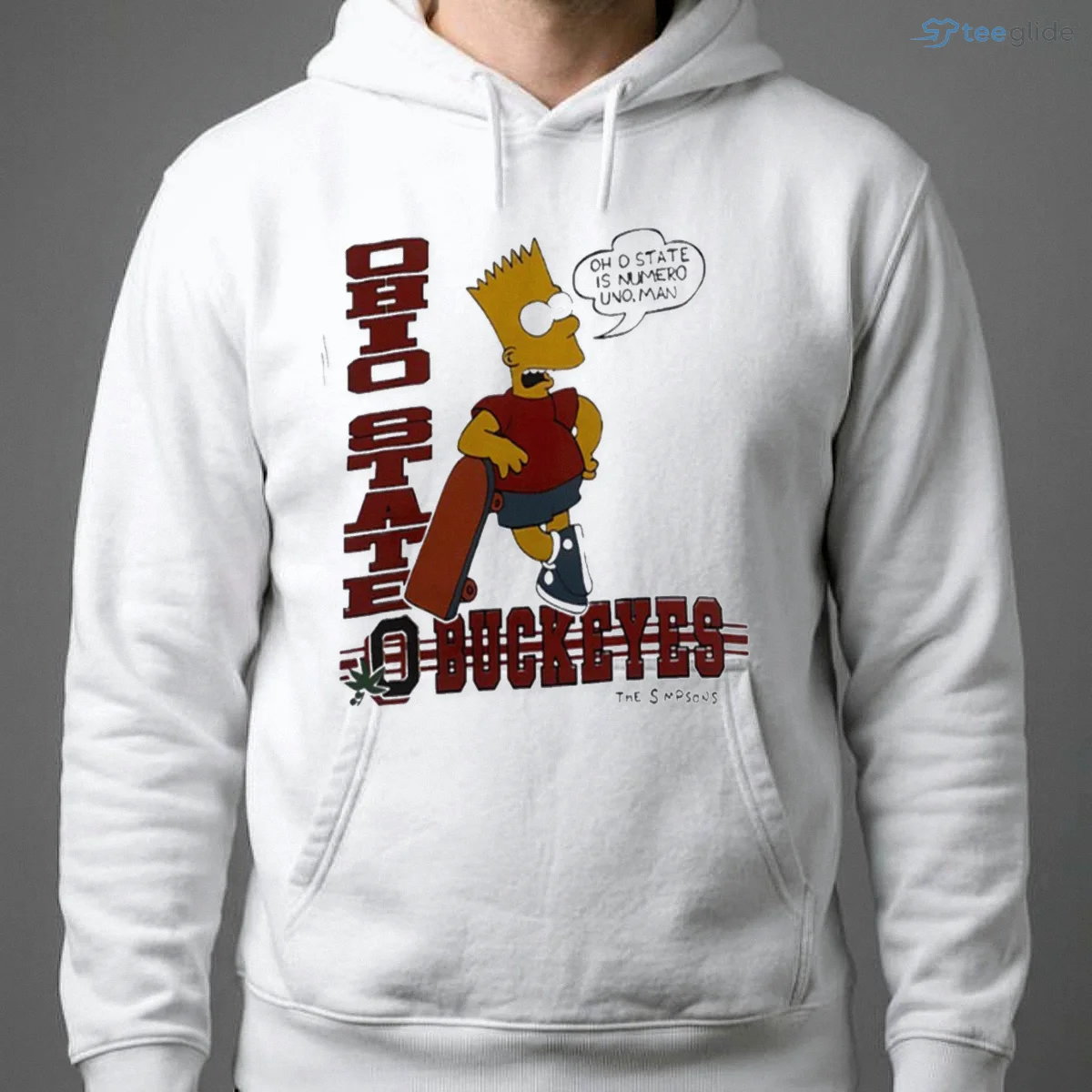 original bart the simpsons ohio state buckeyes cartoon shirt 4 original bart the simpsons ohio state buckeyes cartoon shirt 4