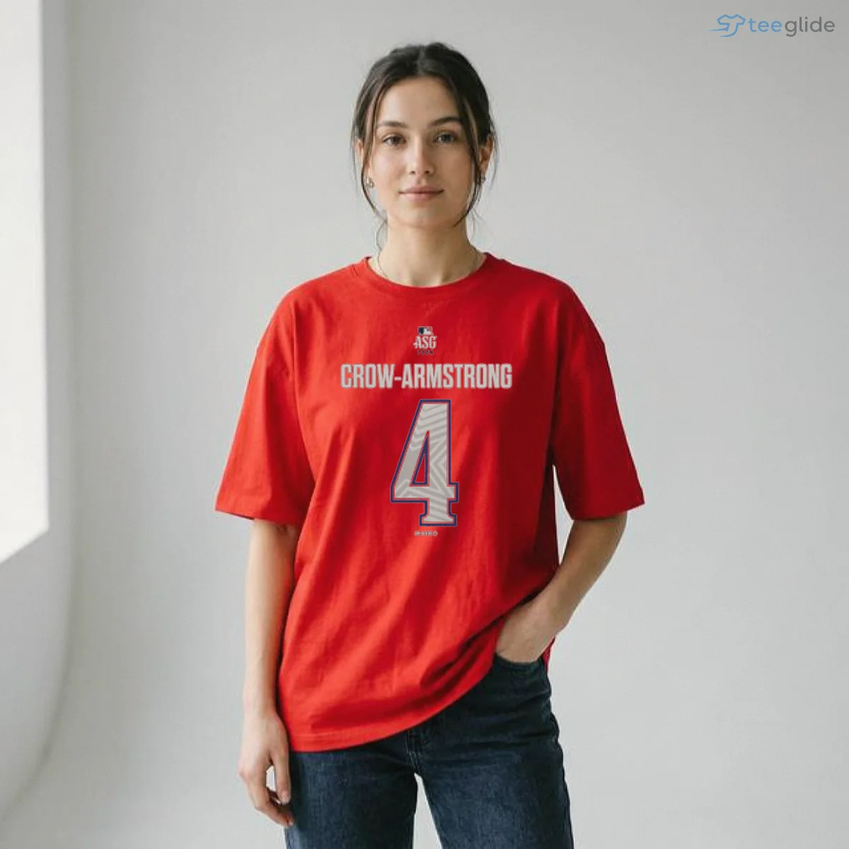 Pete Crow-Armstrong 2026 MLB All-Star Game T-Shirt 8 Pete Crow-Armstrong 2026 MLB All-Star Game T-Shirt - Available at teeglide