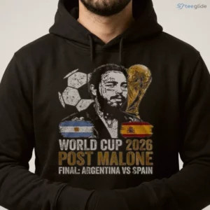 Post Malone World Cup 2026 Final Match Two Sided Shirt 3 post malone world cup 2026 final match two sided shirt 4