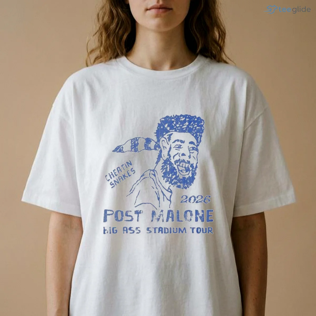 Post Malone X Cheatin Snakes 2026 Big Ass Stadium Tour Merch T-Shirt 8 Post Malone X Cheatin Snakes 2026 Big Ass Stadium Tour Merch T-Shirt