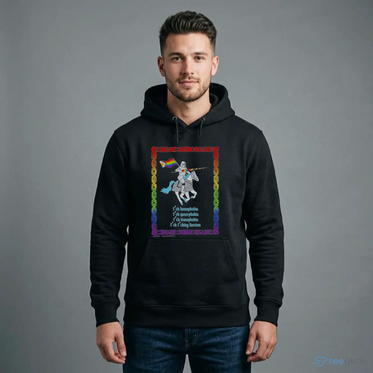 pride knight fuck homophobia transphobia rainbow flag shirt 4 pride knight fuck homophobia transphobia rainbow flag shirt 4