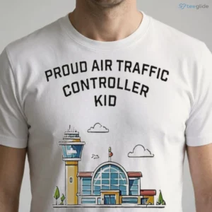 proud air traffic controller kid airport terminal shirt 1