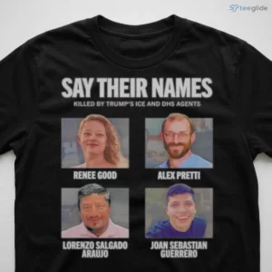 remember their names renee good alex pretti lorenzo salgado araujo joan t shirt 3