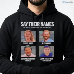 remember their names renee good alex pretti lorenzo salgado araujo joan t shirt 4