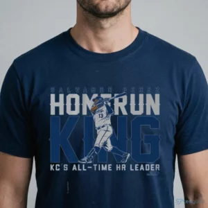 salvador perez kansas city all time home run king shirt 1