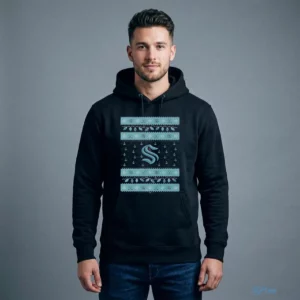 Seattle Kraken Holiday Lights Sweater T-Shirt 3 seattle kraken holiday lights sweater t shirt 4