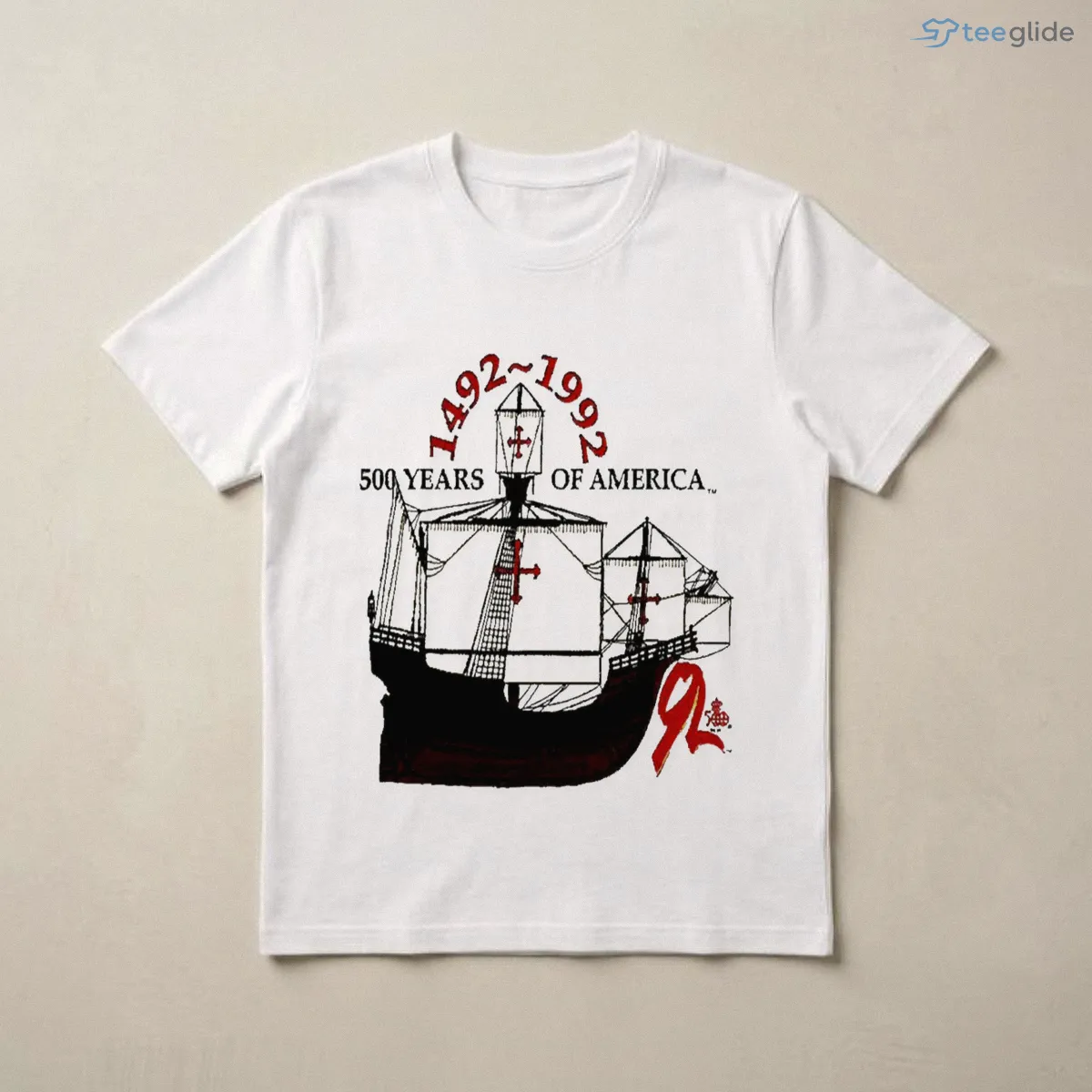shia labeouf christopher columbus 1492 1992 500 years of america ship shirt 3 shia labeouf christopher columbus 1492 1992 500 years of america ship shirt 3
