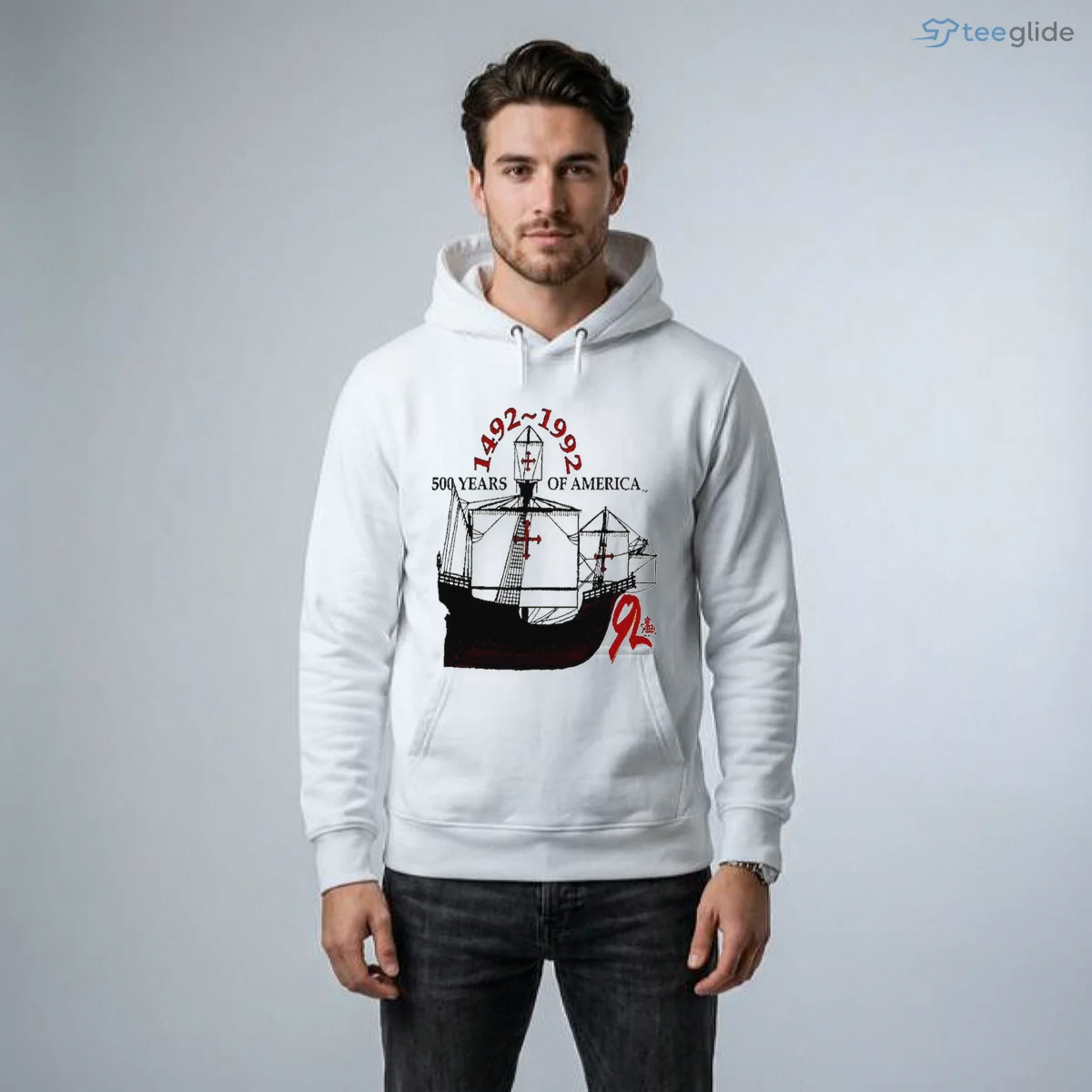 shia labeouf christopher columbus 1492 1992 500 years of america ship shirt 4 shia labeouf christopher columbus 1492 1992 500 years of america ship shirt 4