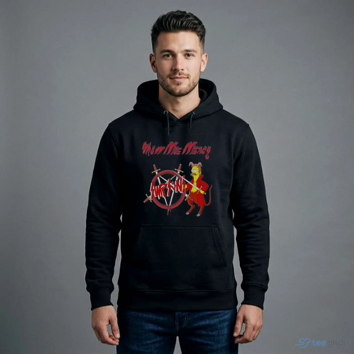 slayer simpsons show me mercy flanders devil funny metal parody shirt 4 slayer simpsons show me mercy flanders devil funny metal parody shirt 4
