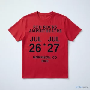 sombr 2026 red rocks t shirt custom prints store t shirts 3