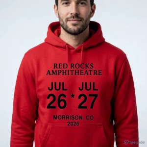 sombr 2026 red rocks t shirt custom prints store t shirts 4
