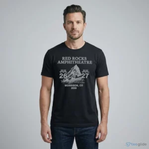 sombr event red rocks tee 2026 custom prints store t shirts 1