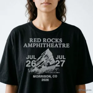 Sombr Event Red Rocks Tee 2026 Custom Prints Store T-Shirts 1 sombr event red rocks tee 2026 custom prints store t shirts 2