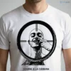 Sonrie A La Camara Spanish Smile For The Camera Sniper Scope Target Bald Man Graphic Shirt 5 sonrie a la camara spanish smile for the camera sniper scope target bald man graphic shirt 1