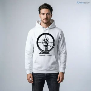 Sonrie A La Camara Spanish Smile For The Camera Sniper Scope Target Bald Man Graphic Shirt 3 sonrie a la camara spanish smile for the camera sniper scope target bald man graphic shirt 4