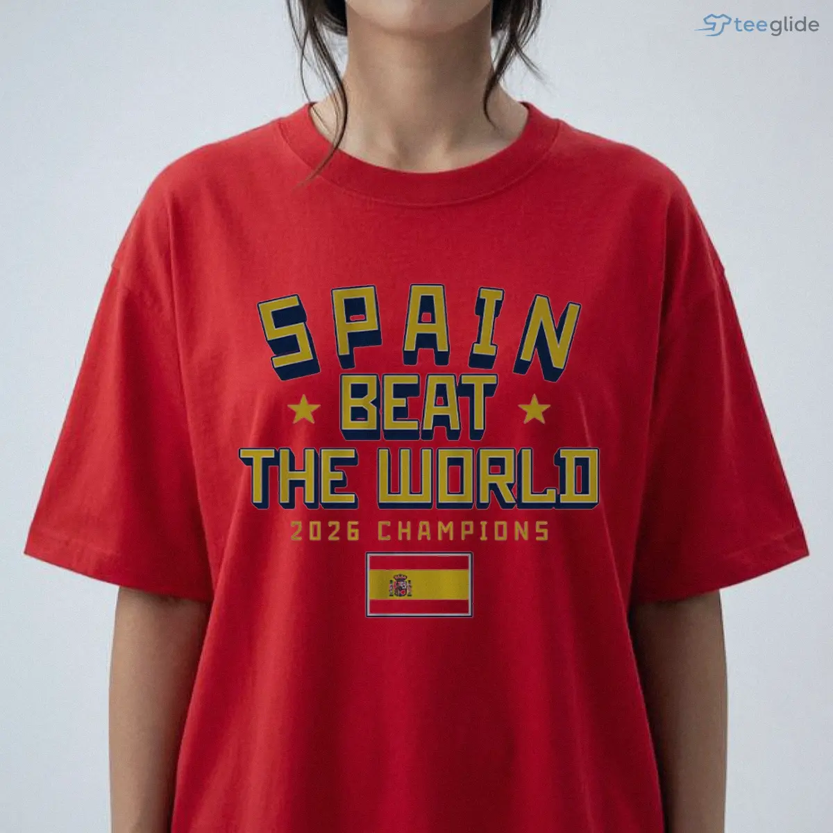 Spain Beat The World T-Shirt 8 Spain Beat The World T-Shirt - Available at teeglide