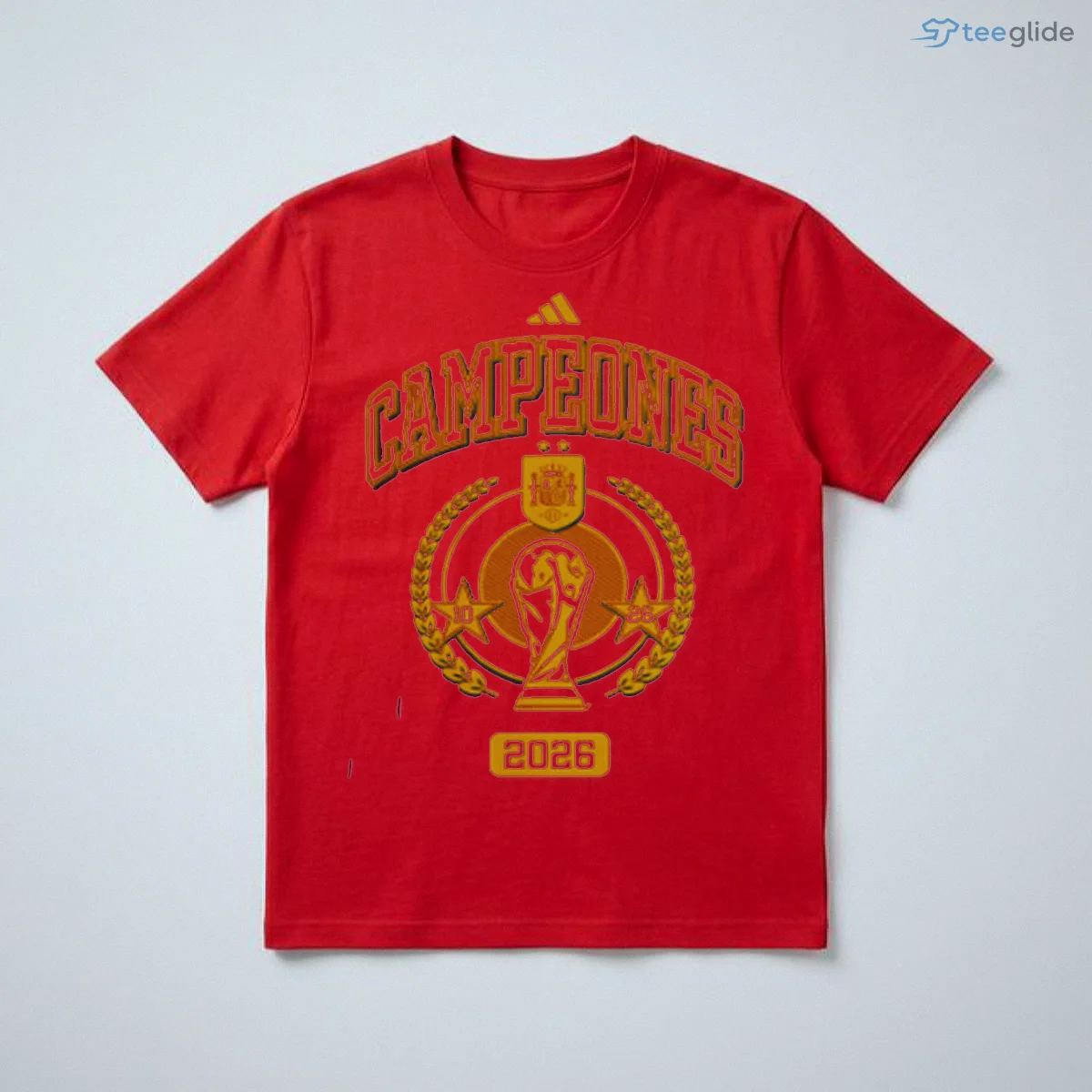 spain national team 2026 fifa world cup champions trophy t shirt 3 spain national team 2026 fifa world cup champions trophy t shirt 3