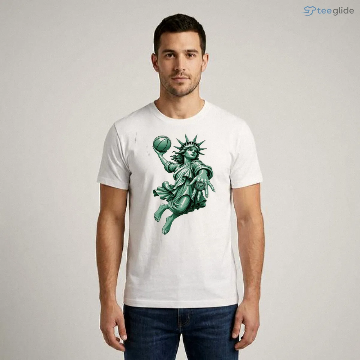 statue of liberty dunking basketball championship ring hypebeast streetwear graphic t shirt 1 statue of liberty dunking basketball championship ring hypebeast streetwear graphic t shirt 1