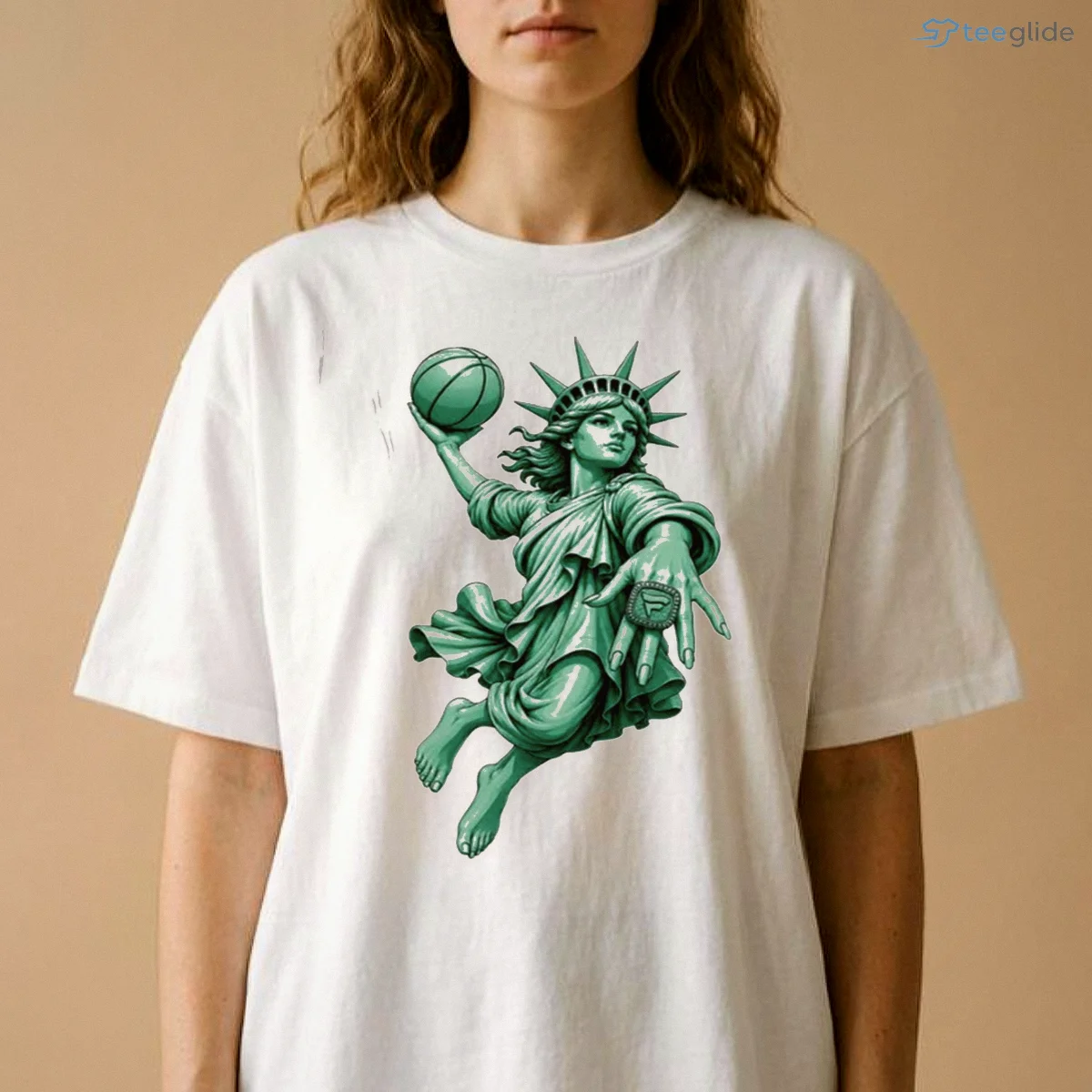 Statue Of Liberty Dunking Basketball Championship Ring Hypebeast Streetwear Graphic T Shirt 8 Statue Of Liberty Dunking Basketball Championship Ring Hypebeast Streetwear Graphic T Shirt