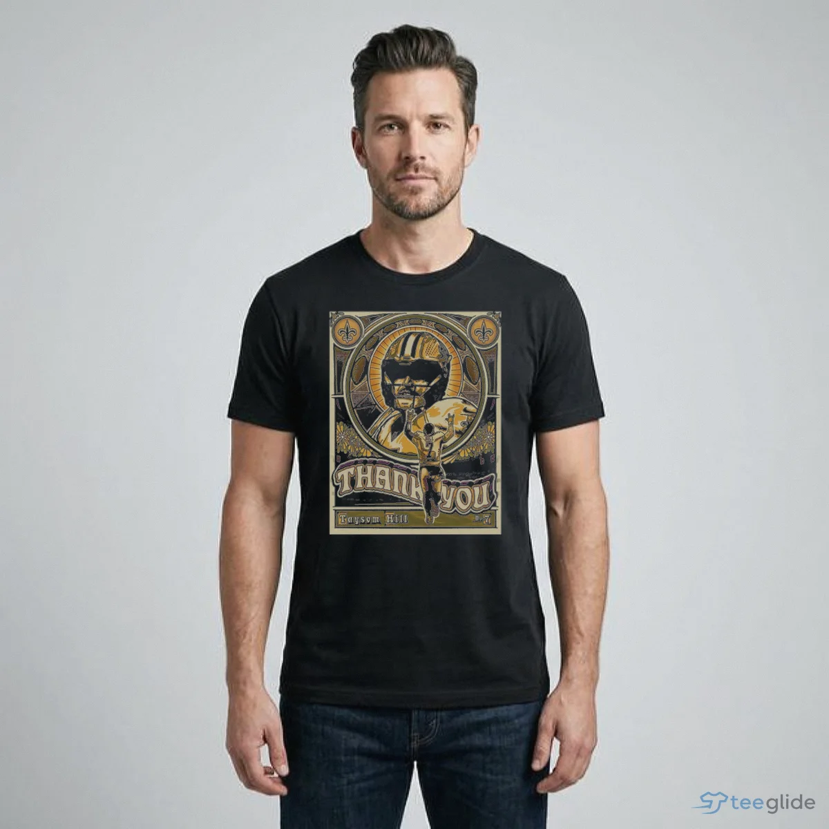 thank you taysom hill no 7 saints football tribute shirt 1 thank you taysom hill no 7 saints football tribute shirt 1