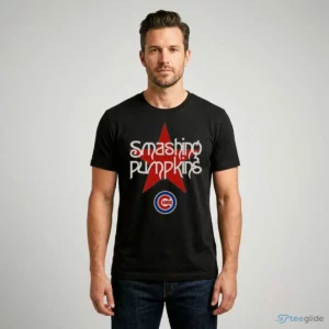 the smashing pumpkins x chicago cubs 2026 lollapalooza hoodie 1