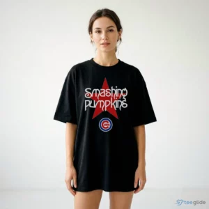 the smashing pumpkins x chicago cubs 2026 lollapalooza hoodie 2