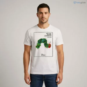the very hungry caterpillar by eric carle white cotton t shirt 1