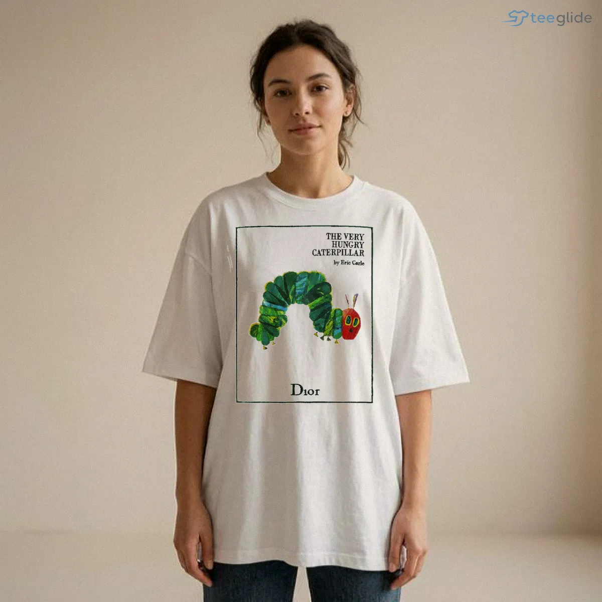 The Very Hungry Caterpillar By Eric Carle White Cotton T Shirt 8 The Very Hungry Caterpillar By Eric Carle White Cotton T Shirt Design Preview