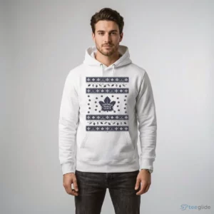 toronto maple leafs holiday lights sweater t shirt 4