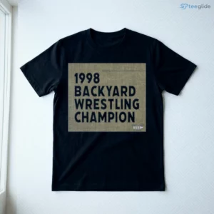 twf 1998 backyard wrestling champion t shirt 3