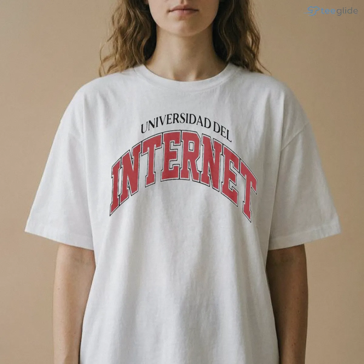 universidad del internet vintage collegiate style red arch letters parody shirt 2 universidad del internet vintage collegiate style red arch letters parody shirt 2