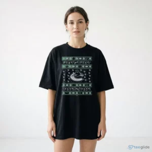 vancouver canucks holiday lights sweater t shirt 2