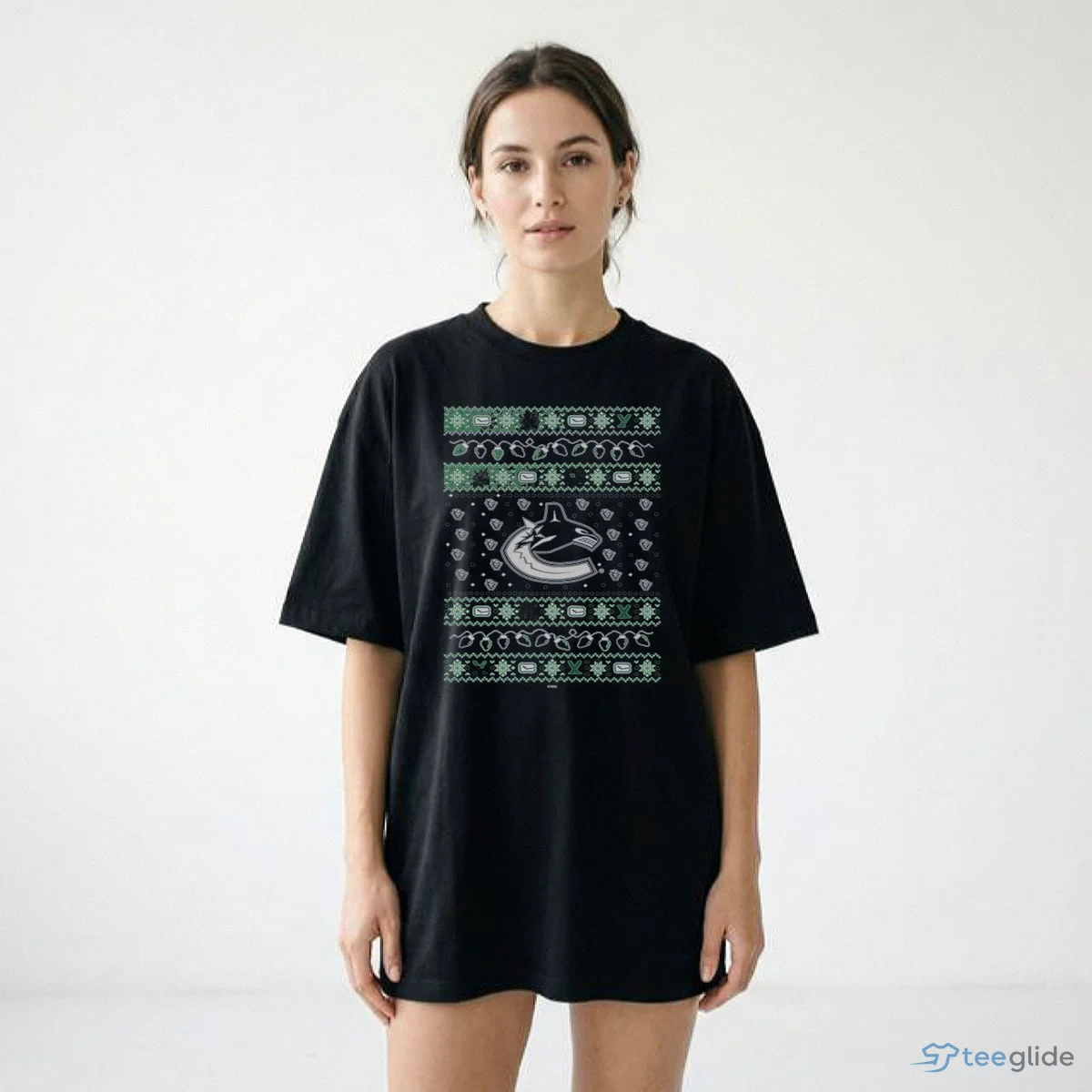 vancouver canucks holiday lights sweater t shirt 2 vancouver canucks holiday lights sweater t shirt 2