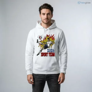 vintage 2026 sport team soccer football player fire graphic shirt 4