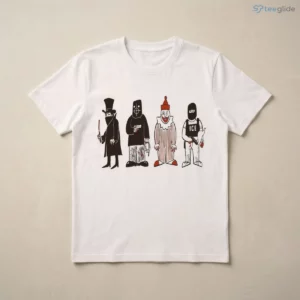 vintage criminals villains and ice officer cartoon shirt 3