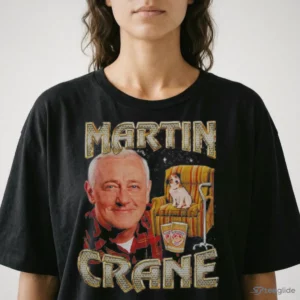 vintage martin crane frasier tv show homage bootleg shirt 2