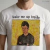 wake me up inside funny hand drawn meme sketch shirt 1