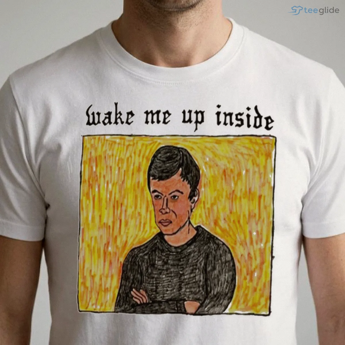 wake me up inside funny hand drawn meme sketch shirt 1 wake me up inside funny hand drawn meme sketch shirt 1