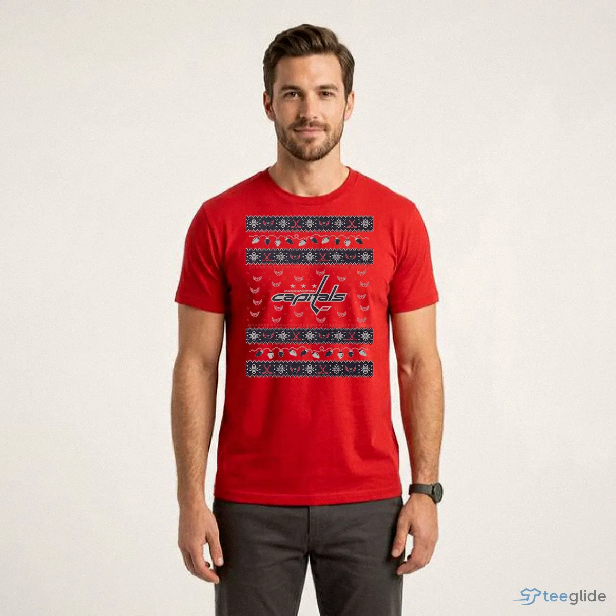 washington capitals holiday lights sweater t shirt 1 washington capitals holiday lights sweater t shirt 1