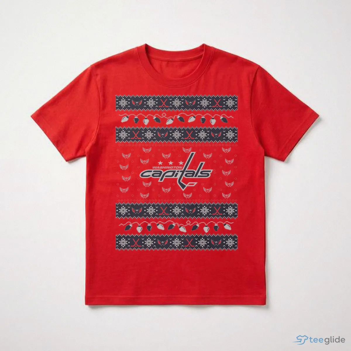 washington capitals holiday lights sweater t shirt 3 washington capitals holiday lights sweater t shirt 3