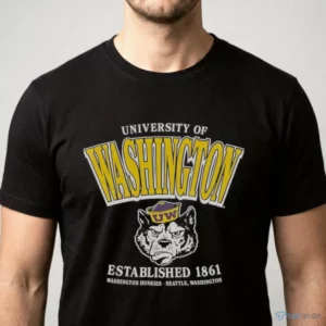 washington huskies black checkdown franklin t shirt 1